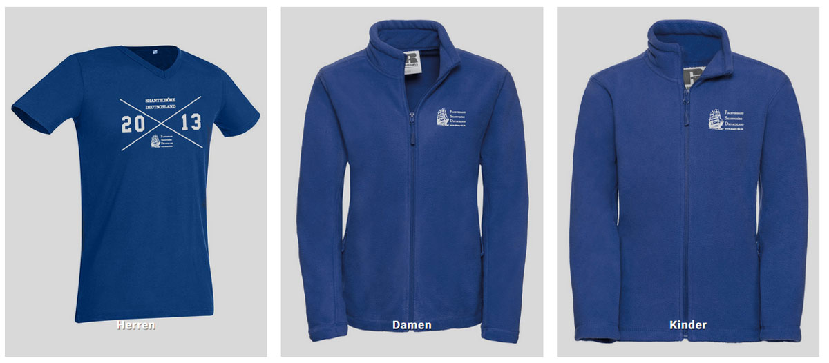 Kleidung aus dem Fanshop