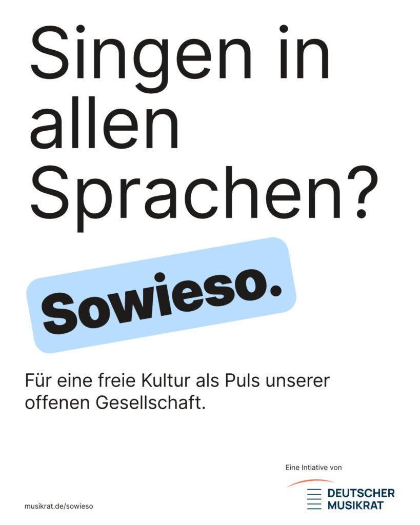 Singen in allen Sprachen